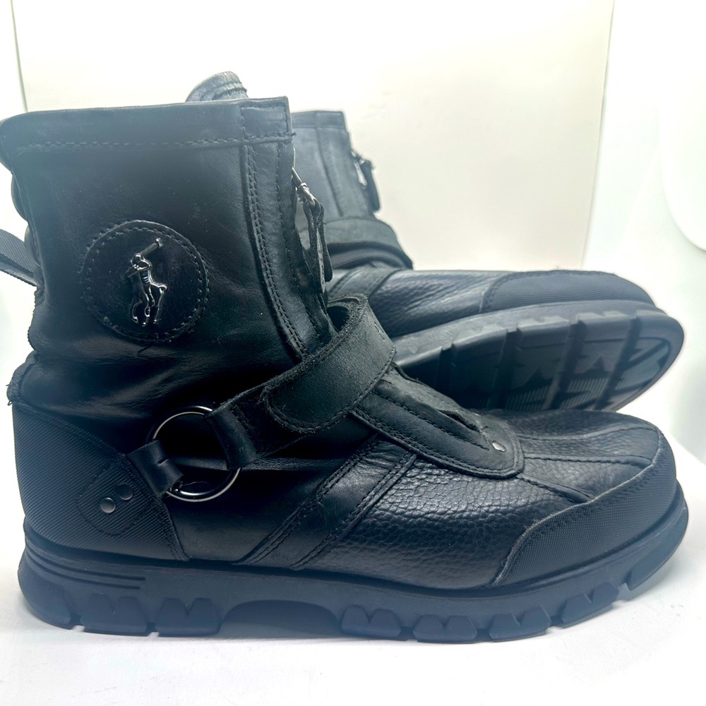 POLO Ralph Lauren, Men’s Boots, Sz 9 1/2 Black